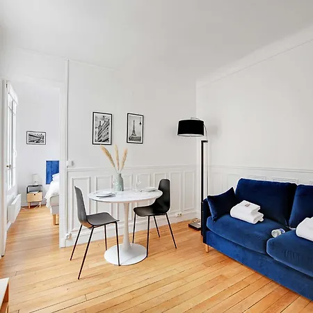 Apartment Charming Near The Eiffel Tower - Mobility Lease *